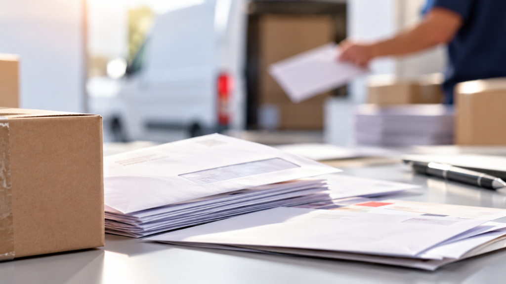 Manipulación de correspondencia par envio